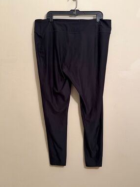 Nike Dri-FIT Black Leggings 2X High Rise Athletic Workout Pants Plus Size